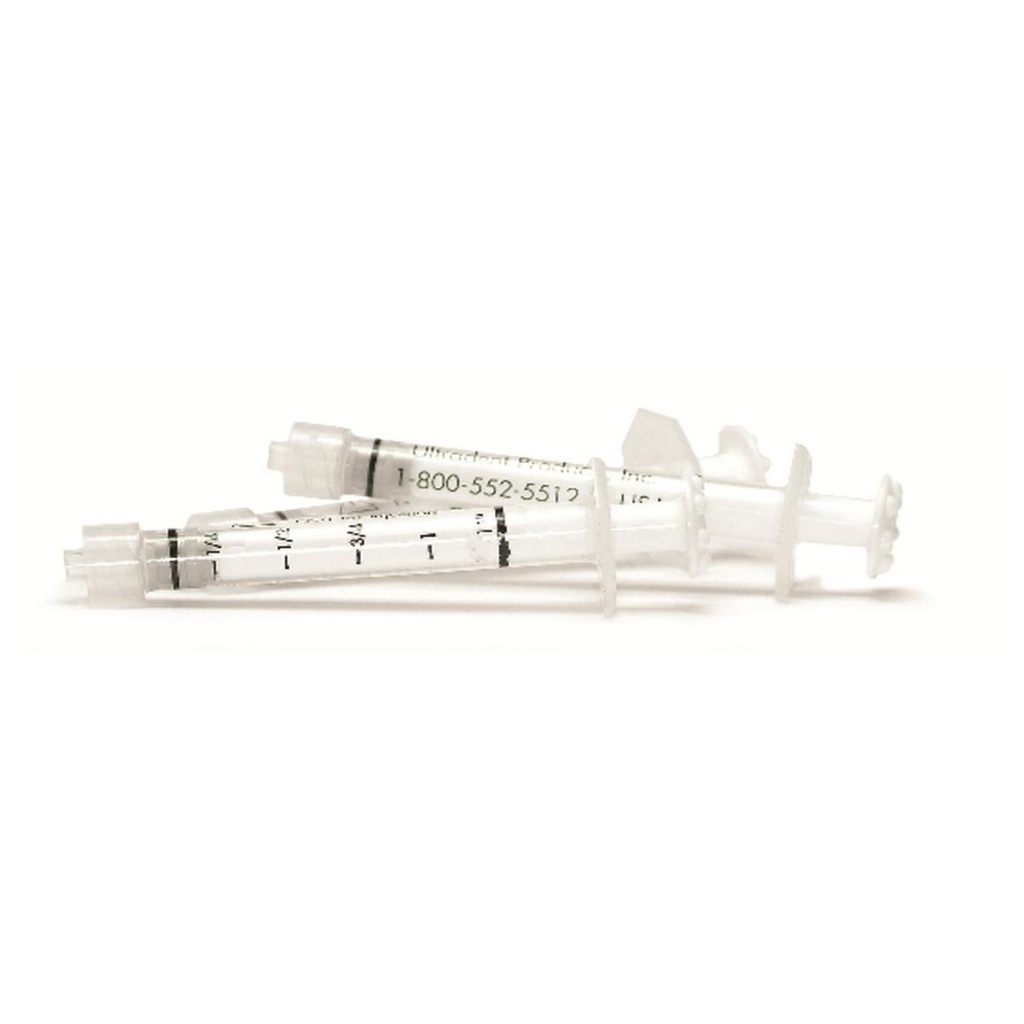 SERINGUE PLASTIQUE 1,2ML PAQUET DE 20    ULTRADENT