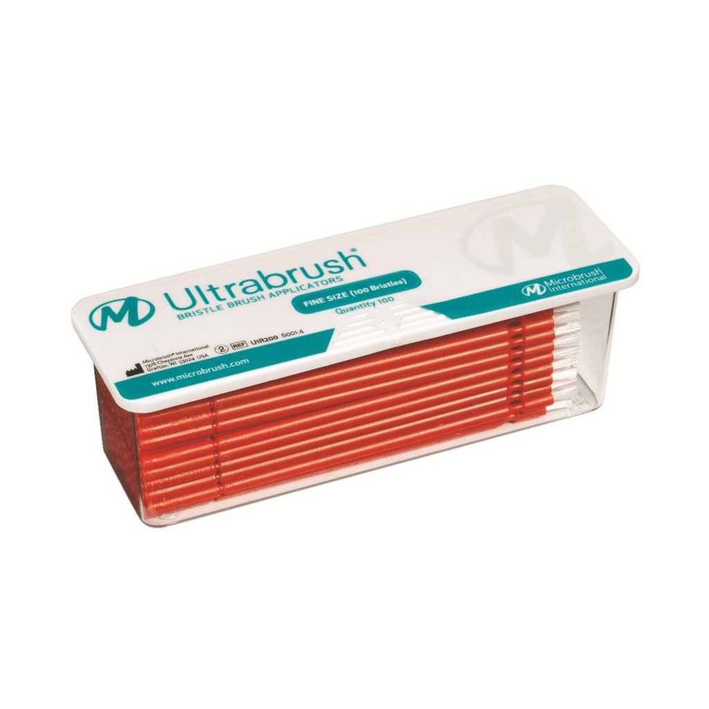 ULTRABRUSH BROSSETTES BLEUES (100)+ 1 DISTRIBUTEUR