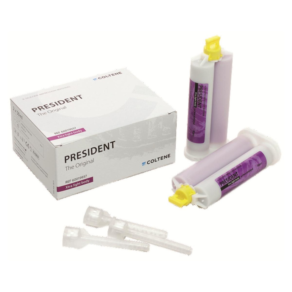 PRESIDENT ORIGINAL XTRA LIGHT BODY 2X50ML  COLTENE