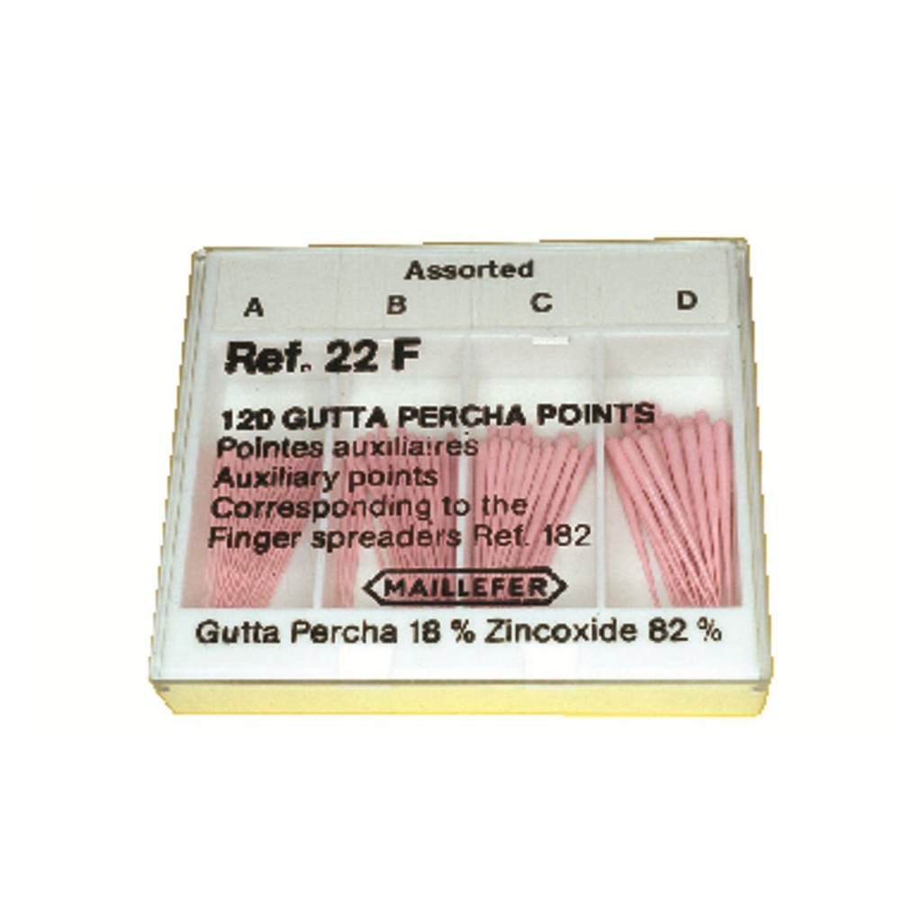 GUTTA PERCHA AUXILIAIRES ROSES D (120)  MAILLEFER