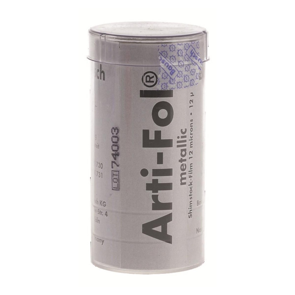 ARTI-FOL METALLIC 12 MICRONS 20M X 75MM     BAUSCH