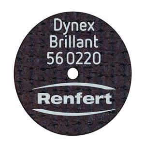 DYNEX BRILLANT DISQ.SEPAR.0 20X20MM(10)    RENFERT