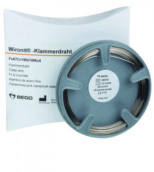 FIL DEMI JONC WIRONIT 0.75 X 1.5 ROULEAU LABO BEGO