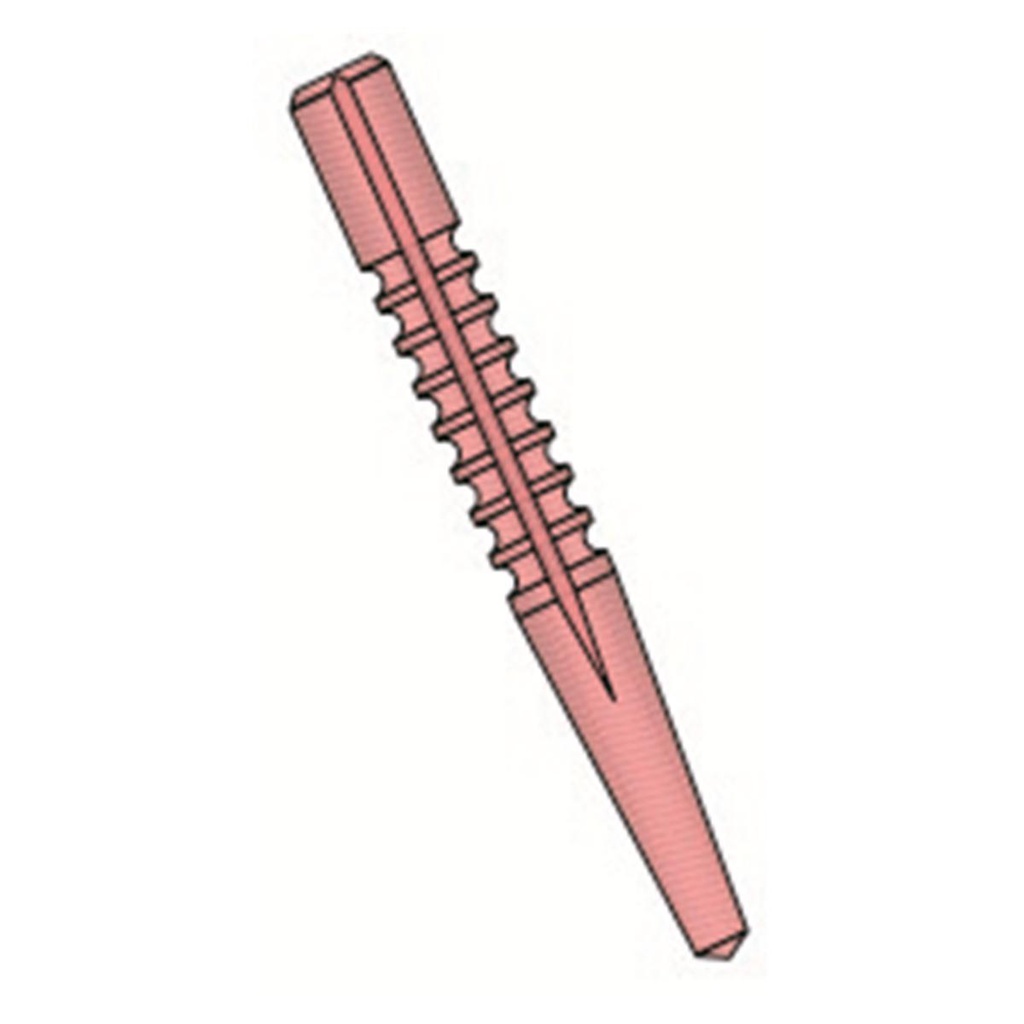 TENONS CYL.CON.PROVISOIRES ROUGES 3P (12)   STABYL