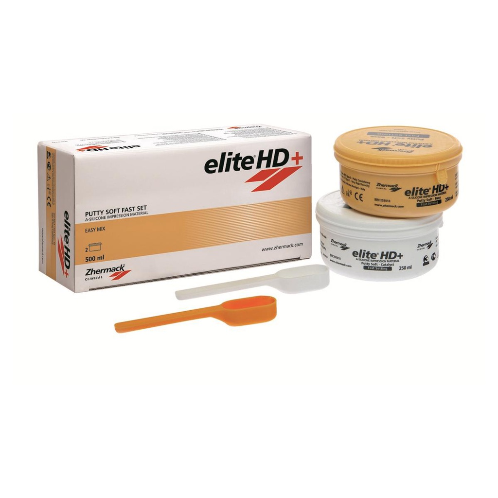 ELITE HD + PUTTY SOFT NORMALE 2X250ML     ZHERMACK