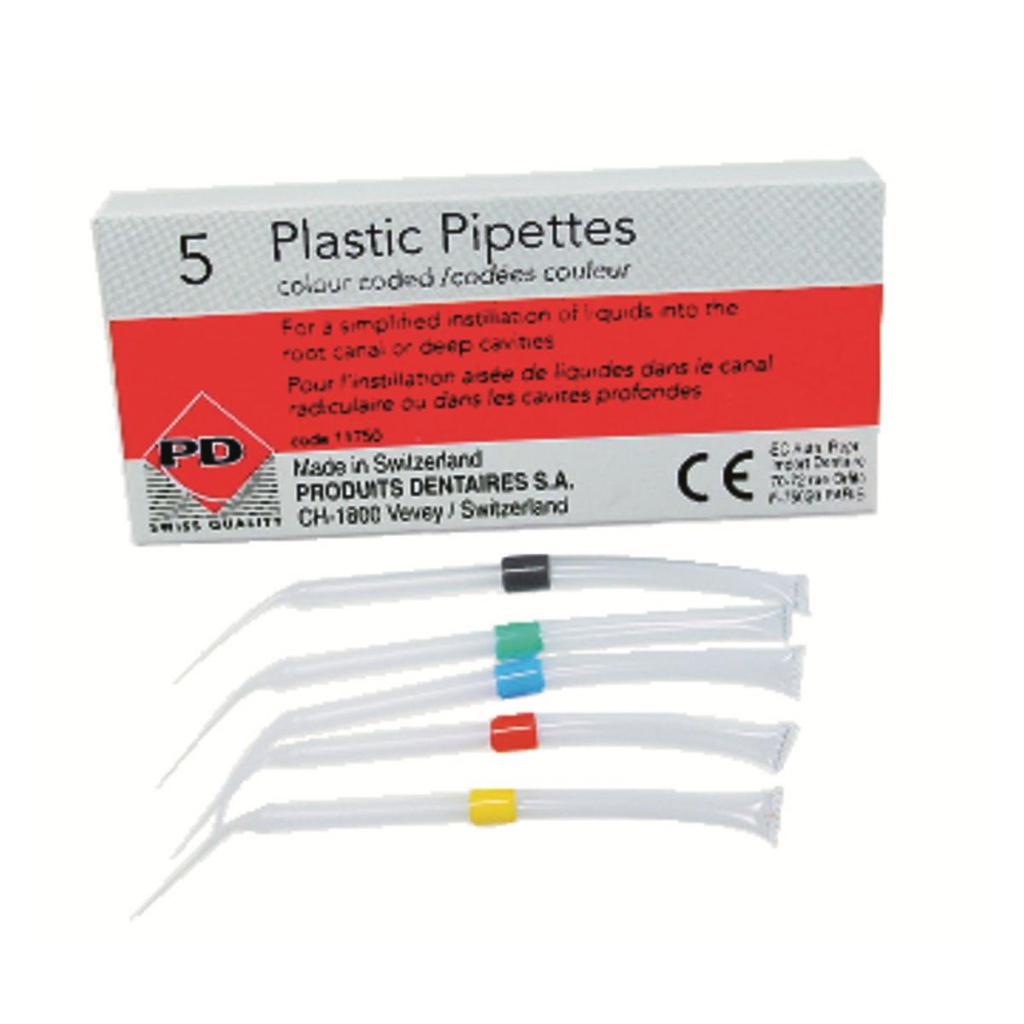 PIPETTES PLASTIQUES ENDO 1ML X-FINE (5)  11752  PD