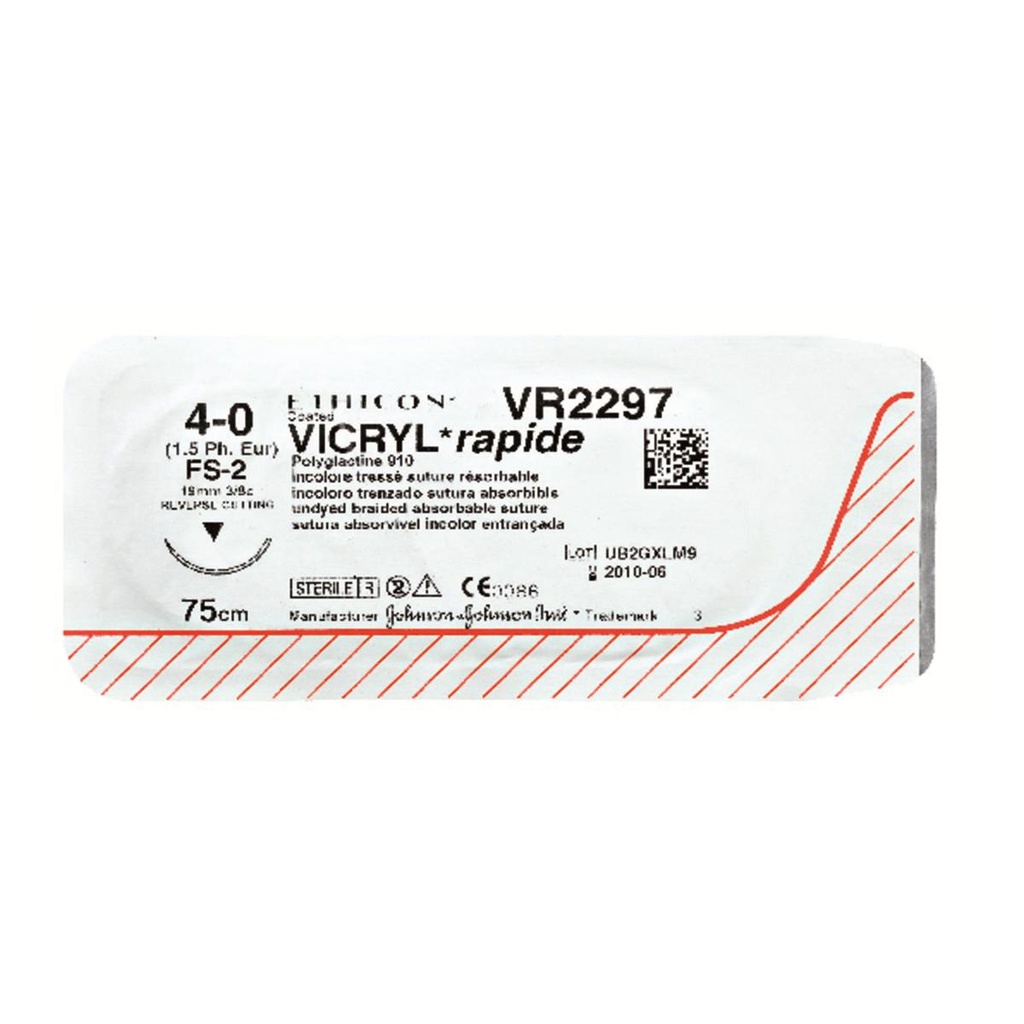 FIL VICRYL RAPIDE MPVR9918H (36)           ETHICON