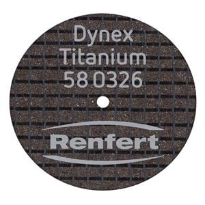 DYNEX TITANIUM DISQ.SEPAR.0,3X26MM(20)     RENFERT