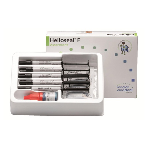 [762-61-88] LQ * HELIOSEAL F ASSORTIMENT 5 X 1,25G    VIVADENT