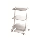 #TABLE (KART) 3 ETAGERES EN VERRE   F03739 SATELEC