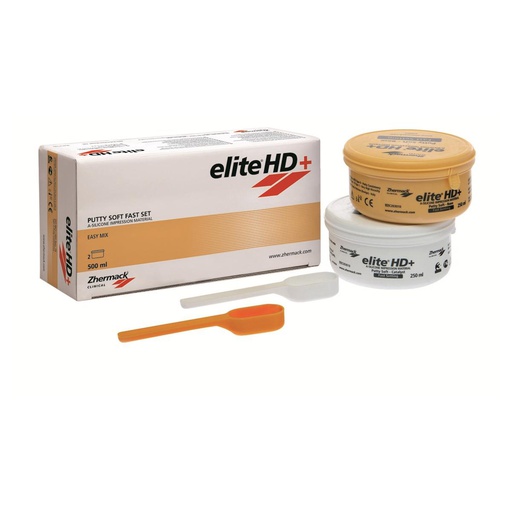 [946-72-88] ELITE HD + PUTTY SOFT NORMALE 2X250ML     ZHERMACK