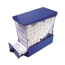 DISTRIBUTEUR COTON DISROLL PLASTIC BLANC STERIBLUE