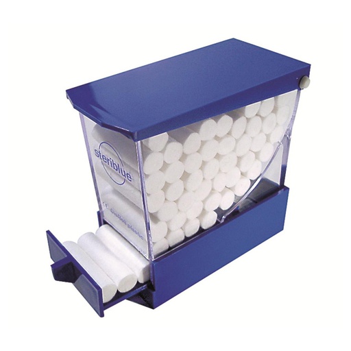 [422-82-88] DISTRIBUTEUR COTON DISROLL PLASTIC BLANC STERIBLUE