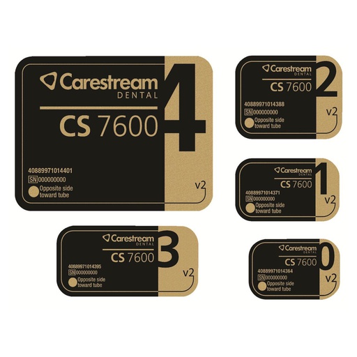 [870-93-88] PLAQUE SMART PLATE CS7600 T2  (4)       CARESTREAM