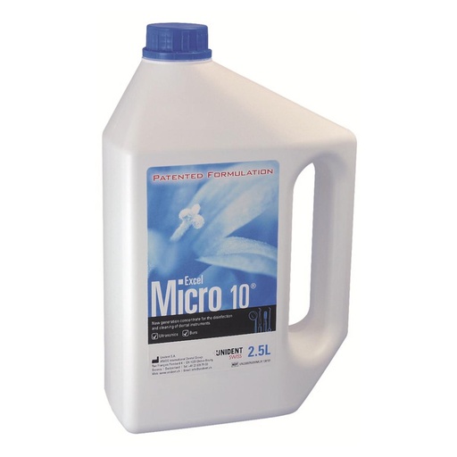 [229-10-98] !!! MICRO 10 EXCEL 2,5 LITRES  30097783D   UNIDENT