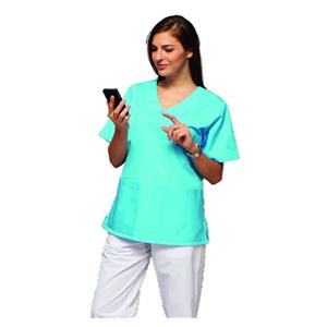 [721-30-98] MARINIERE MIXTE EVASION TURQUOISE TAILLE L