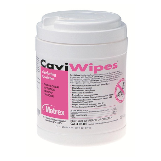 [398-30-98] LQ * LINGETTES CAVIWIPES BOITE 160 LINGETTES  KERR