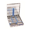 CASSETTE INOX 18X20 BLEU NV MODELE     NICHROMINOX