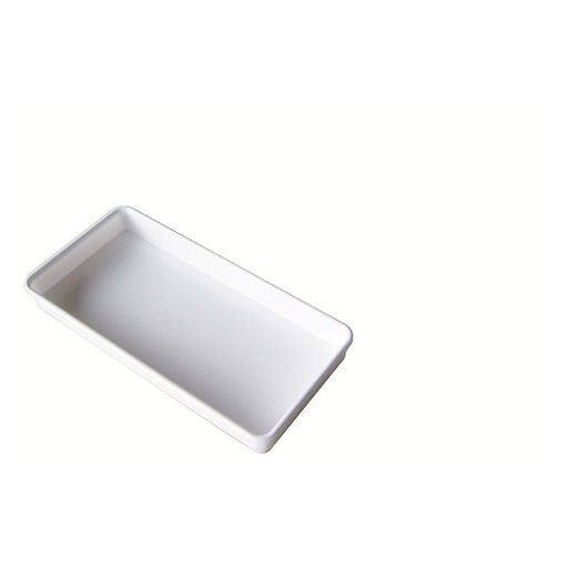 [252-32-98] PLATEAUX EN MELAMINE 200X100MM BLANC          DALY