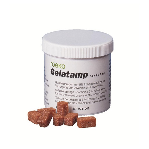 [903-81-09] GELATAMP EPONGES HEMOSTATIQUE NON STER.(50)  ROEKO