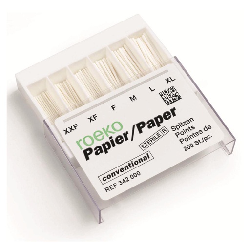 [133-81-09] POINTES PAPIER CONVENTIONNELLES FINE (200)   ROEKO