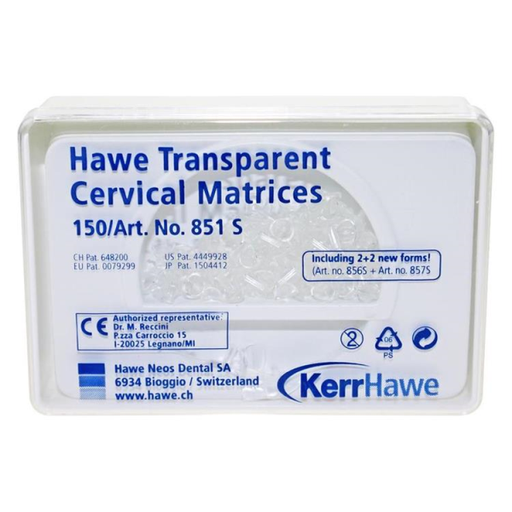 [66-227-78] MATRICES CERVICALES SOFT TRANS.851S (150)     HAWE