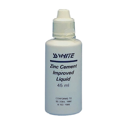 [29-447-78] LQ * ZINC CEMENT LIQUIDE 45ML             SS WHITE