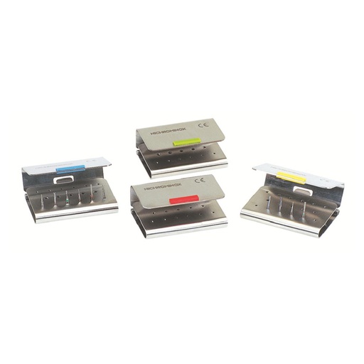 [79-540-88] MINI CLIP FRAISES COLORS 8 PERFO MX    NICHROMINOX