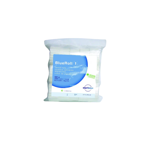 [12-552-88] Rouleaux salivaires BlueRoll Numéro 1 STERIBLUE