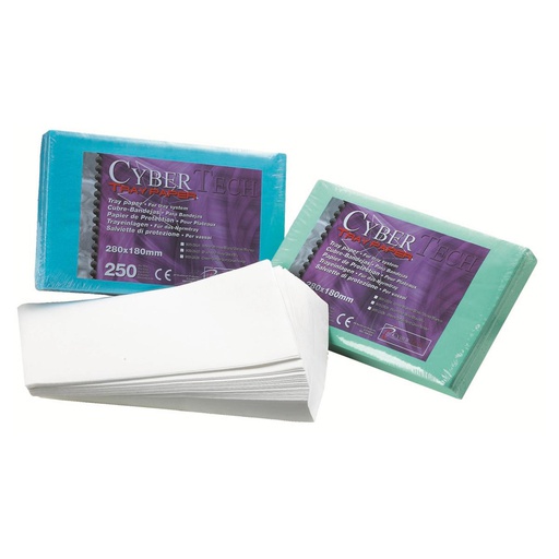 [43-820-09] CYBERTRAY PAPIER BLANC 28X18CM (250) 9002834 CYBER