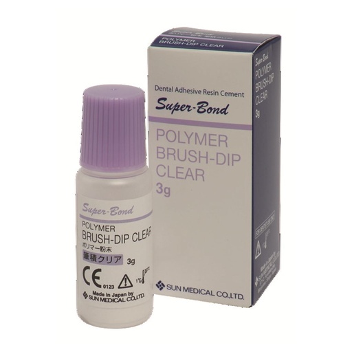 [47-180-98] POUDRE CLEAR 3G BRUSHDIP      284867   SUN MEDICAL